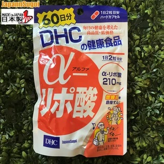 [พร้อมส่ง⚡️แท้] DHC Alpha Lipoic Acid 60วัน (120เม็ด) มีส่วนช่วยเร่งการเผาผลาญแป้ง/ไขมัน ให้ไปใช้เป็นพลังงาน