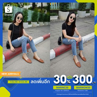 Balley Shoes รองเท้าคัทชูผู้หญิง สีน้ำตาล รุ่น Modern