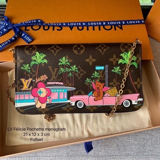 🌈🌈New LV Félicie Pochette monogram