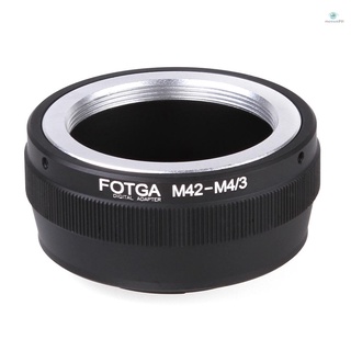 Fotga แหวนอะแดปเตอร์ สําหรับเลนส์ M42 เป็นเมาท์กล้อง Micro 4/3 Olympus Panasonic DSLR