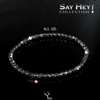 สร้อยข้อมือ " เฮมาไทต์ Hematite " มีหลายดีไซน์ กำไลหินนำโชค เสริมโชค