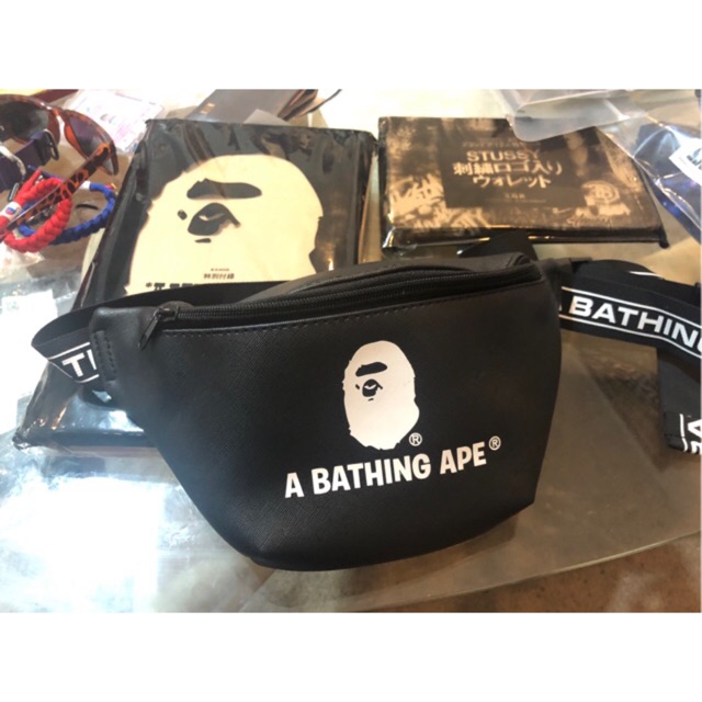 A bathing ape waist bag ของแท้100% พร้อมส่งจากไทย