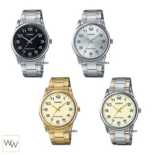ของแท้ นาฬิกาข้อมือ Casio ผู้ชายรุ่น MTP-V001 สายสแตนเลส พร้…