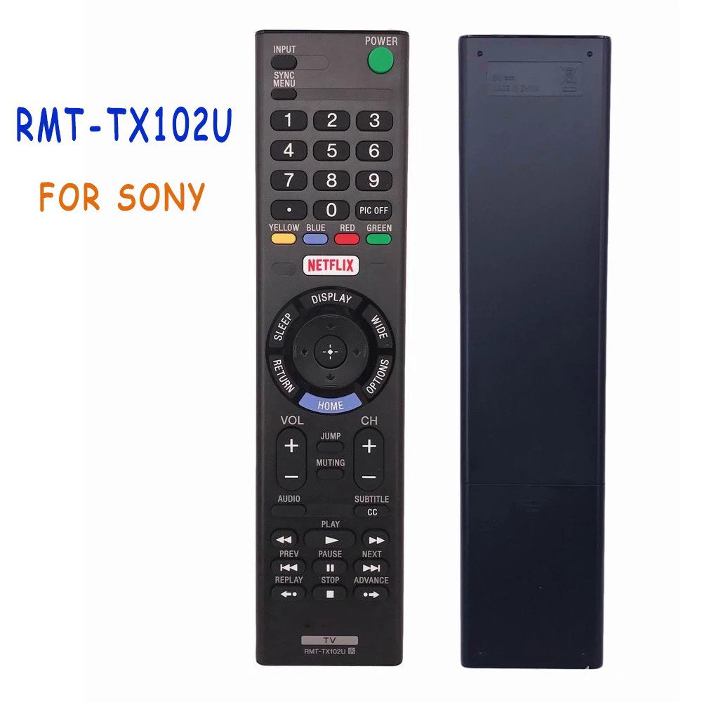 Sony Bravia TV RMT-TX102U RMT-TX102D Replace Remote Control for Sony ...