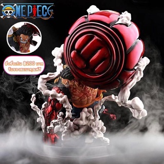 【พร้อมส่ง】โมเดลอนิเมะ one piece luffy gear 4 วันพีชโมเดล ลูฟี่ เกียร์ 4 ลูฟี่ตัวการ์ตูน one piece figure รูปปั้น（โมเดลวั