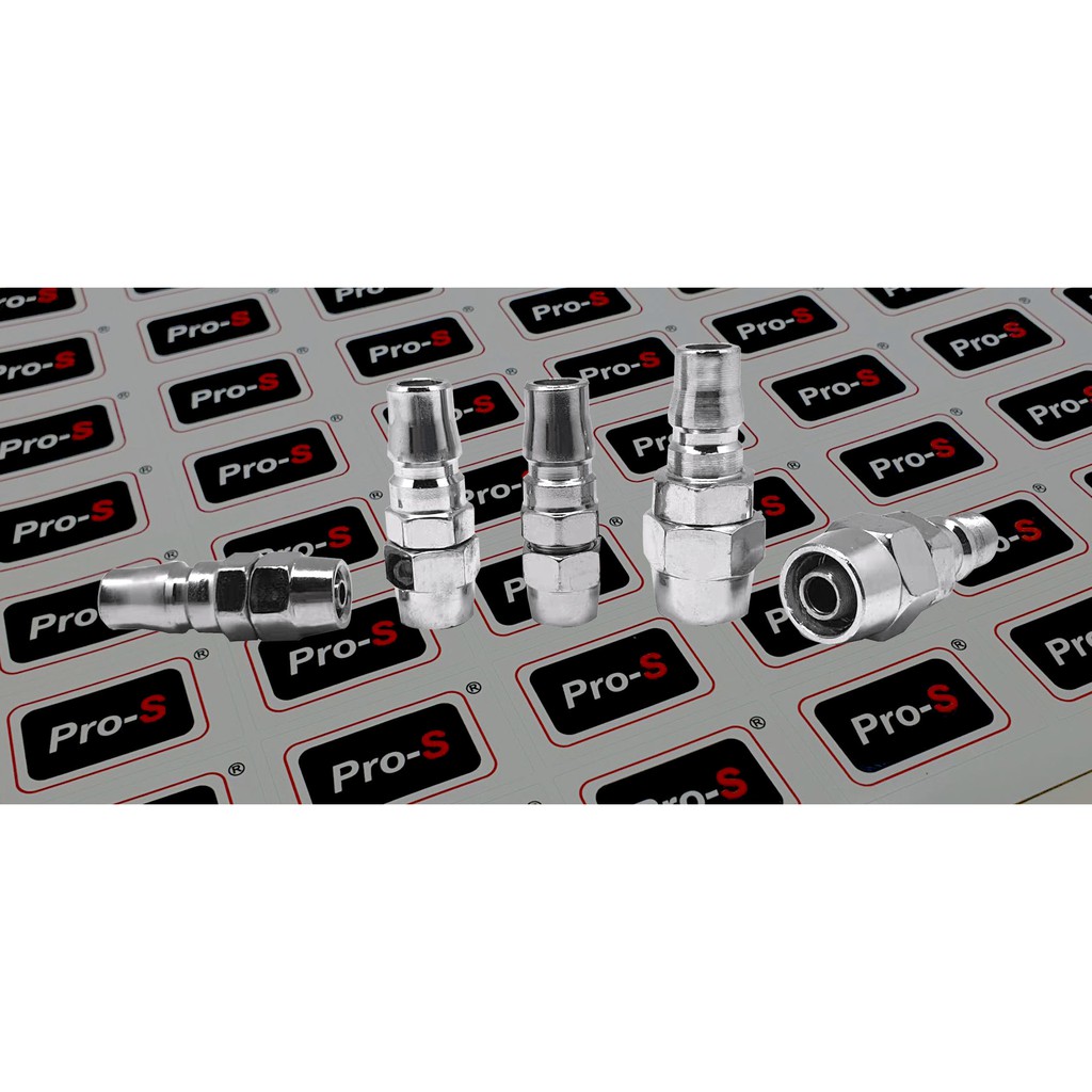 Pro-S 20 PP นิวเมติกเครื่องอัดอากาศท่อ Quick Coupler ขนาด: 20 PP, 30 PP, 40 PP ชาย Coupler