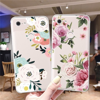 เคสโทรศัพท์มือถือแบบนิ่ม TPU ใส ลายดอกไม้ แฟชั่น สําหรับ Google Pixel 6 Pro 5 5A 4A 5G Google6