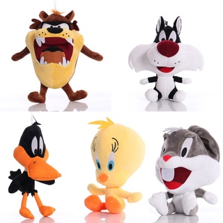 ตุ๊กตานุ่ม รูปการ์ตูน Bugs Bunny Devil Lola Daffy Duck ของเล่นสําหรับเด็ก