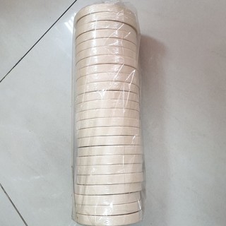 เทปกาวย่น ยี่ห้ออินเตอร์ inter tape แกนแดง แกนใหญ่ 12มม.20 หลา ของแท้ (ยกแถว 24 ม้วน)