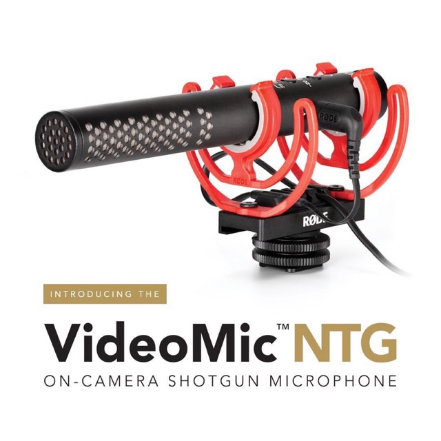 Rode VideoMic NTG ประกันศูนย์ไทย (มีสินค้าพร้อมส่ง) ohmaudiocable