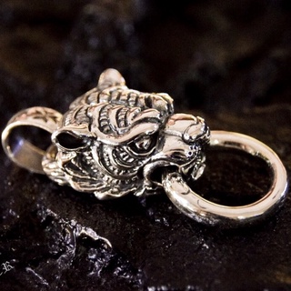 จี้หัวเสือ Tiger Pendant Sterling Silver 925 NSPD1258