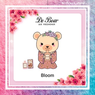 De bear : Bloom แผ่นน้ำหอมปรับอากาศเดอแบร์ กลิ่นบลูม