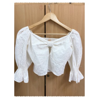 เสื้อครอปแขนยาวแฟชั่นผู้หญิง(ยี่ห้อSiwashop)