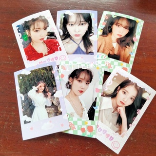 เซตรูปพลร. IU 6ใบ 25บาท พร้อมส่ง