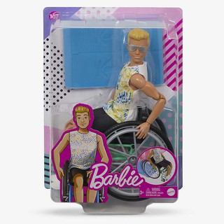 ตุ๊กตาบาร์บี้ BARBIE Ken Fashionista wheelchair doll