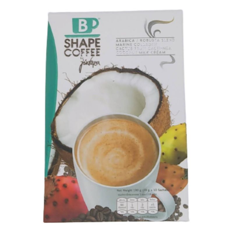 B Shape Coffee Collagen Plus บี เชฟ คอฟฟี่ คอลลาเจน พลัส บรรจุ 10 ซอง