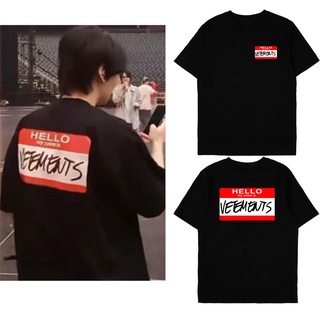 เสื้อยืด พิมพ์ลาย Bangtan Suga helo my name las vegas Concert สําหรับผู้ชาย