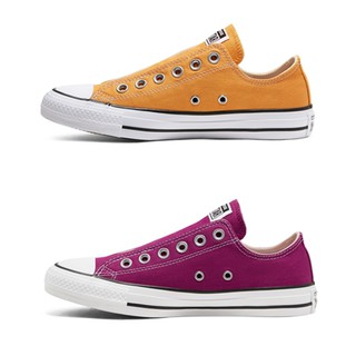 CONVERSEรองเท้าผ้าใบ ALL STAR SEASONAL SLIP YELLOW/ROSE ลิขสิทธิ์แท้