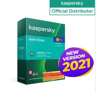 Kaspersky Anti-Virus 3 Devices 1 Year (2021)