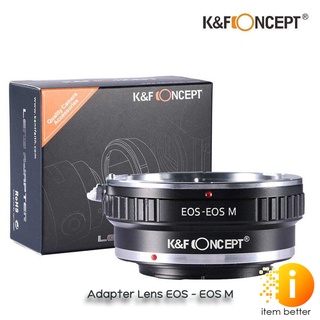 K&amp;F LENS ADAPTER MOUNT EOS - EOS M KF06.124 เม้าท์เเปลงเลนส์