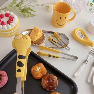 พร้อมส่ง ที่คีบอาหารอุ้งมือแมว ซิลิโคน Food Grade ทนร้อน 220°C คีบขนมปัง สลัด ของทอด