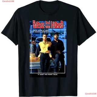 【ผ้าฝ้ายแท้】Carelin1188 Rock Boyz N The Hood Doughboy And Tre Once Upon A Time Portrait T-Shirt ดพิมพ์ลาย ดผ้าเด้ง คอกลม