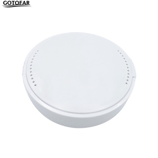 Gotofar กล่องรีเทนเนอร์จัดฟัน แบบพกพา ป้องกันฟันปลอม ระบายอากาศ สําหรับทุกเพศ