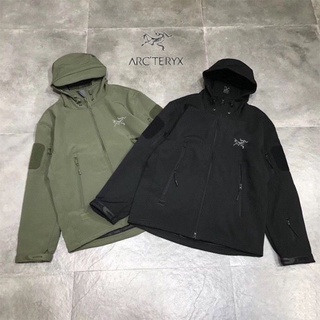 Arcteryx เสื้อแจ็กเก็ต ผ้าฟลีซ กันน้ํา กันลม ของแท้ 100% เข้ากับทุกการแต่งกาย สําหรับผู้ชาย