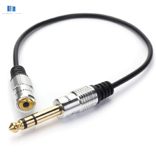 1/4 inch to 3.5mm Stereo Adapter Cable 6.35mm TRS Male to 3.5mm Female Quarter Inch Headphone Jack Converter AUX Connector Cable