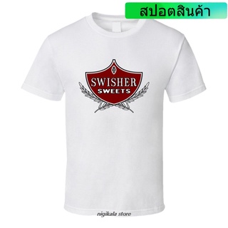 เสื้อยืด พิมพ์ลาย Swisher Sweets Cigars Cigarillos Blunt Smoke สําหรับผู้ชาย