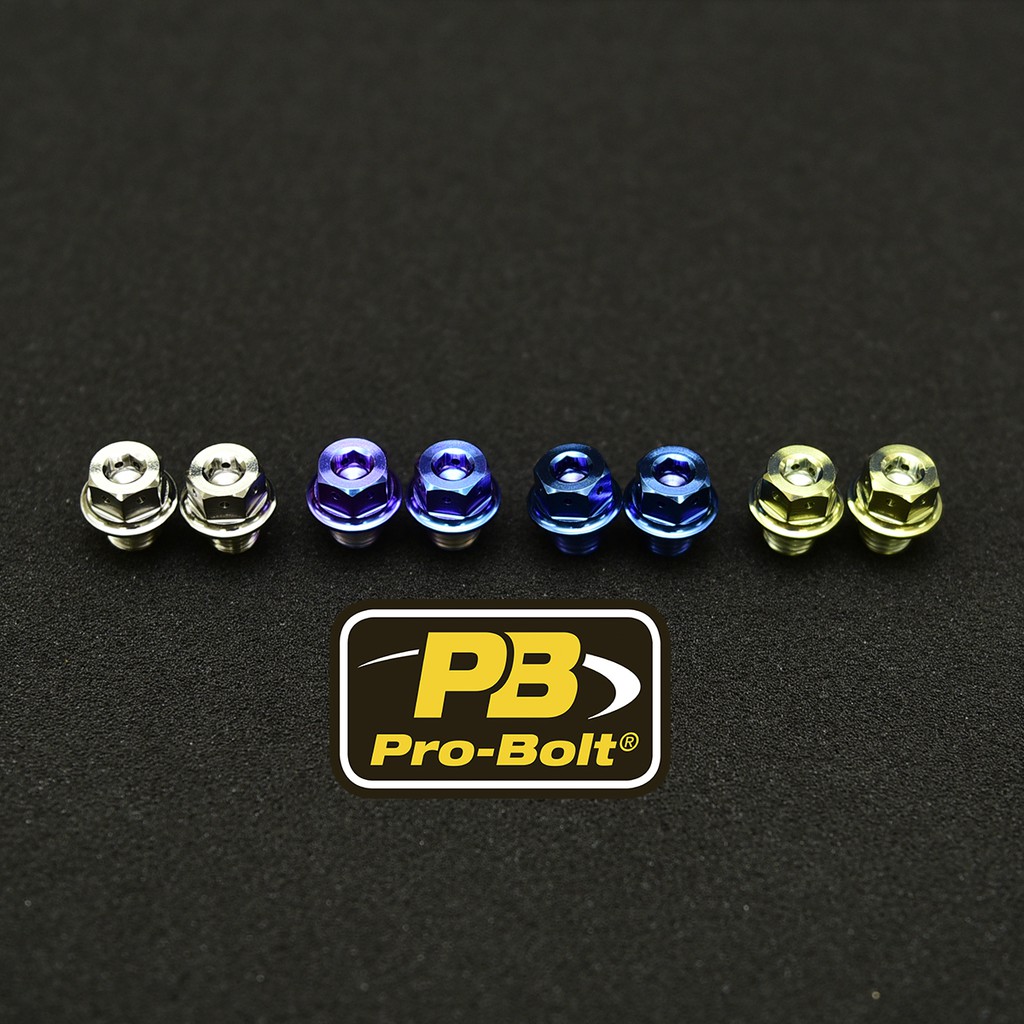 Pro-Bolt ไทเทเนี่ยม ดูโอ้ไดร์ M6x10,12,14,16,18,20,22,25,28mm