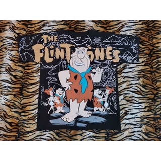 THE FLINTSTONES @1994 OVERPRINT CARTOON เสื้อลายการ์ตูน