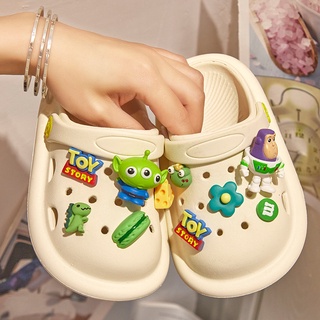 Crocs jibbitz อุปกรณ์เสริมหัวเข็มขัด สามมิติ สําหรับตกแต่งรองเท้า diy