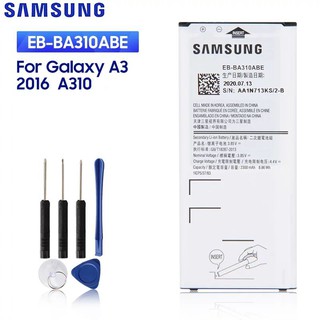 SAMSUNGแบตเตอรี่ทดแทนEB-BA310ABEสำหรับSamsung GALAXY A3 2016 Edition A5310A A310 EB-BA310ABAแบตเตอรี่NFC 2300MAh