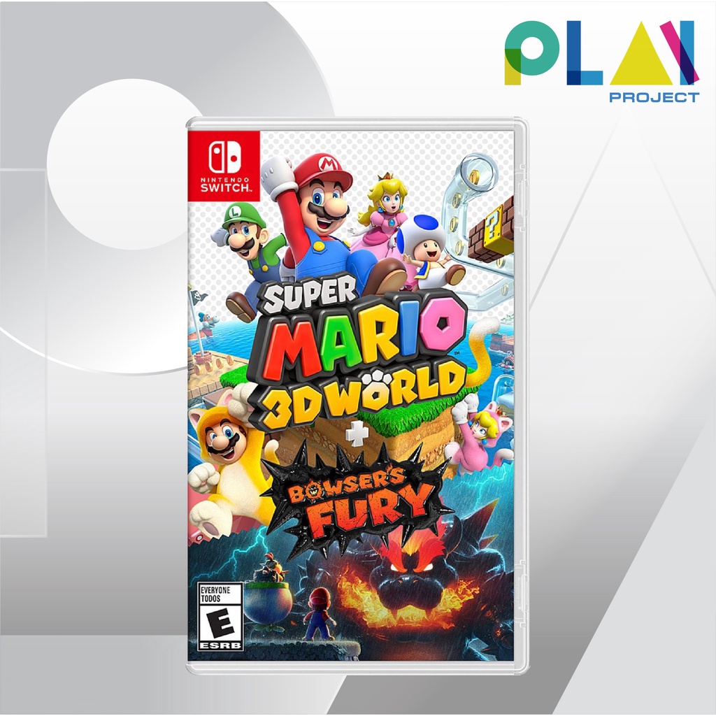 Nintendo Switch : Super Mario 3D World + Bowser's Fury [มือ1] [แผ่นเกมนินเทนโด้ switch]