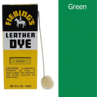 Fiebings Leather Dye สีย้อมหนัง Green