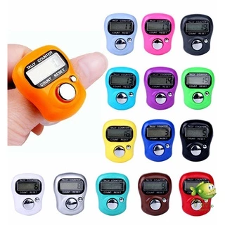 YOYO เครื่องนับดิจิตอลแบบมีไฟ สวมนิ้ว นับก้าว นับรอบการวิ่ง digital counter