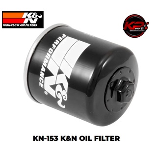 กรองน้ำมันเครื่อง KN-153 FOR DUCATI /DIAVEL 1260/MONSTER 1200/MULTISTADA / HYPERSTRADA