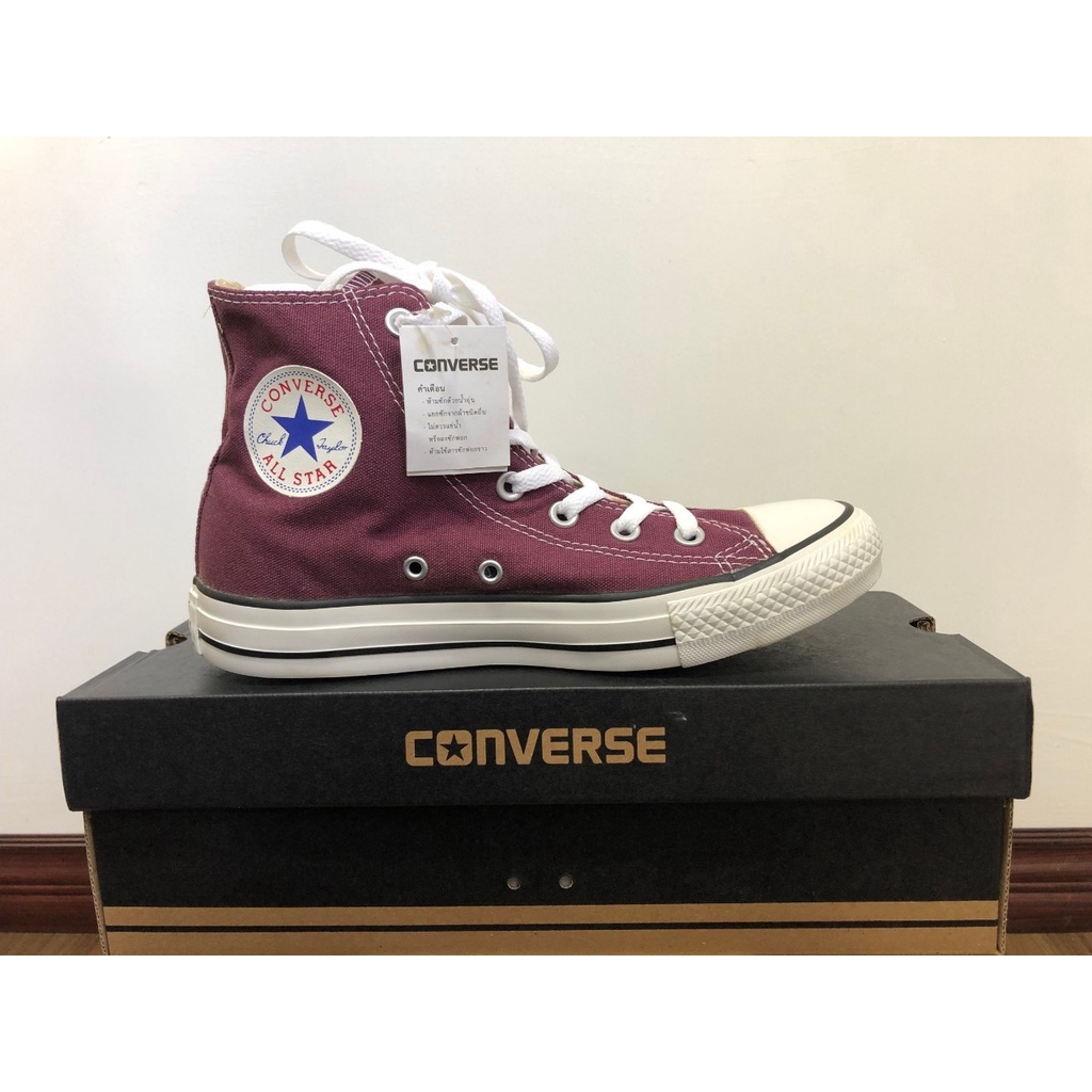 รองเท้า Converse all star รุ่น Converse45:12-15737 MOV สีม่วง งานแท้100% โปรโมชั่นลดราคา 40%