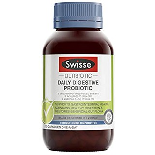 Swisse Ultibiotic Daily Digestive Probiotic 90 Capsules