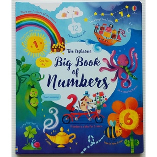 Big book of numbers ของใหม่ของแท้นำเข้าจากประเทศอังกฤษ