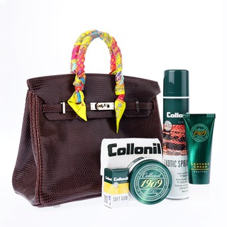 Collonil Exotic Set โคโลนิลเซ็ทน้ำยาดูแลหนังสัตว์เลื้อยคลาน สำหรับรองเท้าและกระเป๋า