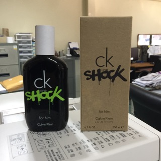 Ck one shock for him ขนาด 200 ml กล่องเทสเตอร์