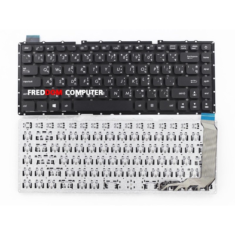 ac คีย์บอร์ด Asus X441 X441S X441SA X441SC X441U X441B X441UA X441UV K441 K441S K441SA K441SC K441U 