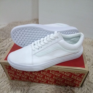 vans*oldskool 🔥TrueWhite"สวยแท้✅รับสินค้าตามภาพ👍size43✅