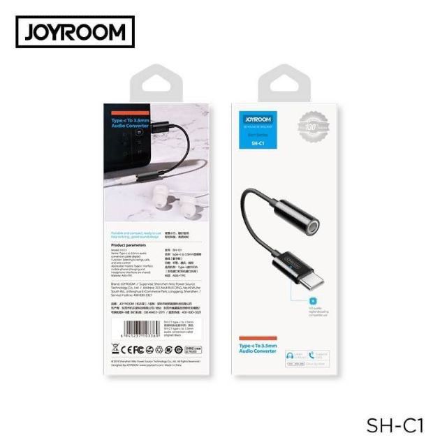 สายต่อหูฟัง joyroom SH-C1, Type -c To3.5mm