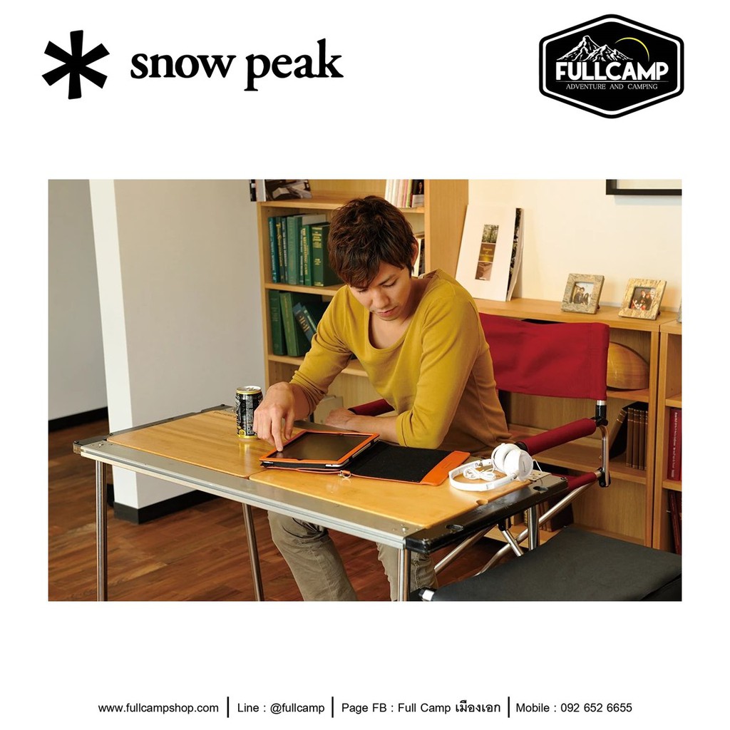 Snow Peak IGT Wood Table Bamboo Top (Single / Double) ท็อปไม้ไผ่สำหรับโต๊ะ IGT - รูปที่ 4