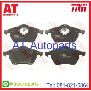 ผ้าเบรคชุดหน้า AUDI A4 1.8L 1995-1997 GDB1204 //ยี่ห้อ TRW //ราคาขายต่อชุด