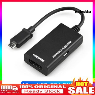 อะแดปเตอร์แปลง 5 Pin Micro Usb Male To Hdmi Female 1080 P Hd Tv สําหรับ Android