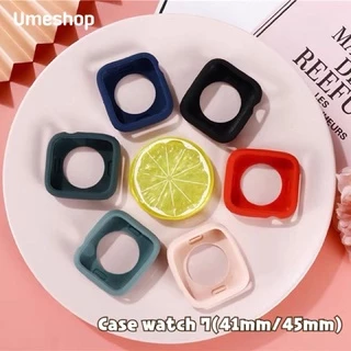เคส 10 TPU ด้าน เเบบนิ่ม สีๆ case Watch 11/10/9/8/7 ขนาด 41/45/42/46mm พร้อมส่ง เคส watch10 46mm เคสสำหรับแอปเปิ้ลวอช
